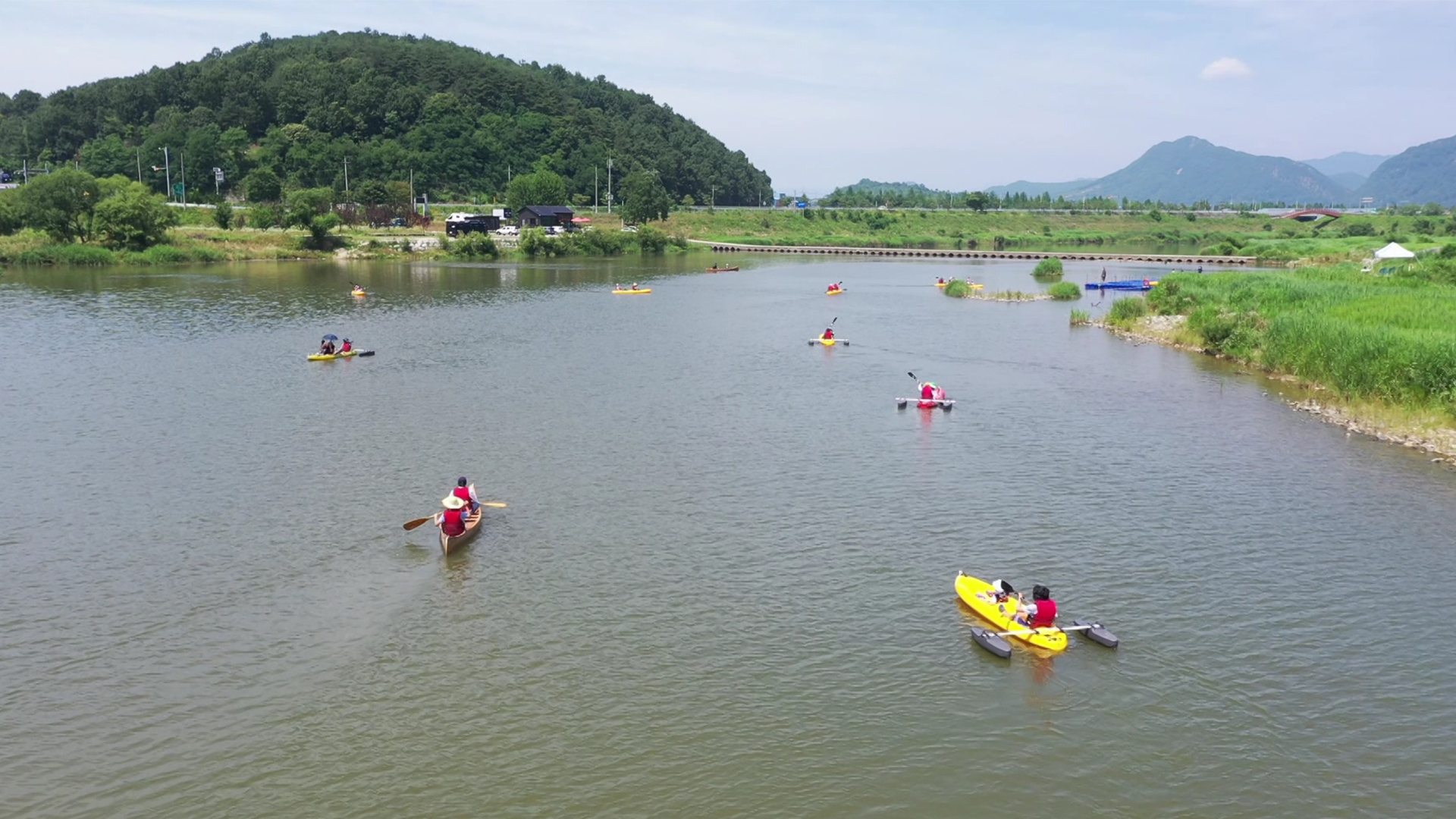 순창 섬진강서 카누·카약 무료체험교실 운영