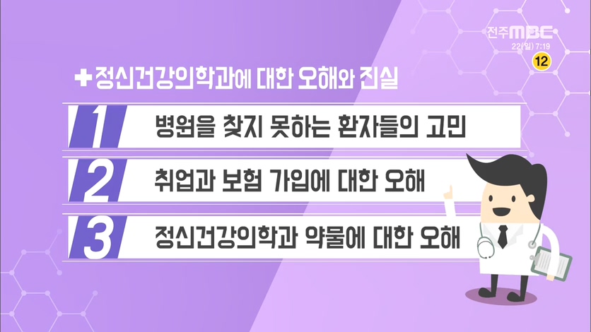 정신건강의학과에 대한 오해와 진실