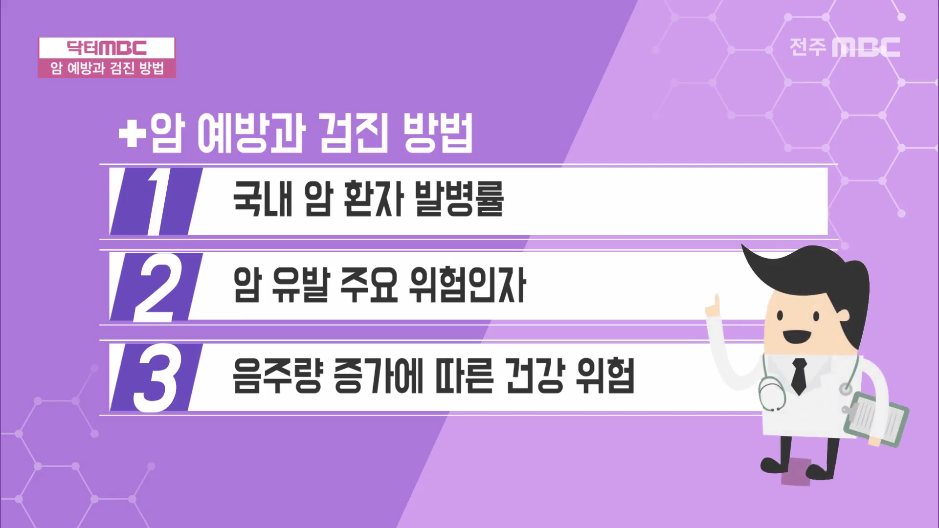 + 암 예방과 검진 방법