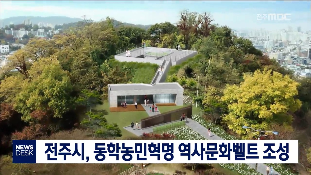전주시, 동학농민혁명 역사문화벨트 조성