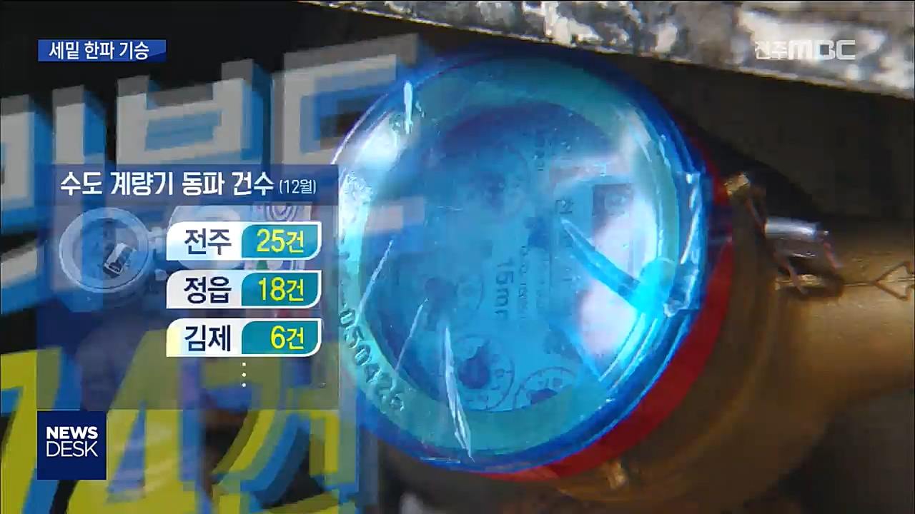 세밑 추위 기승
