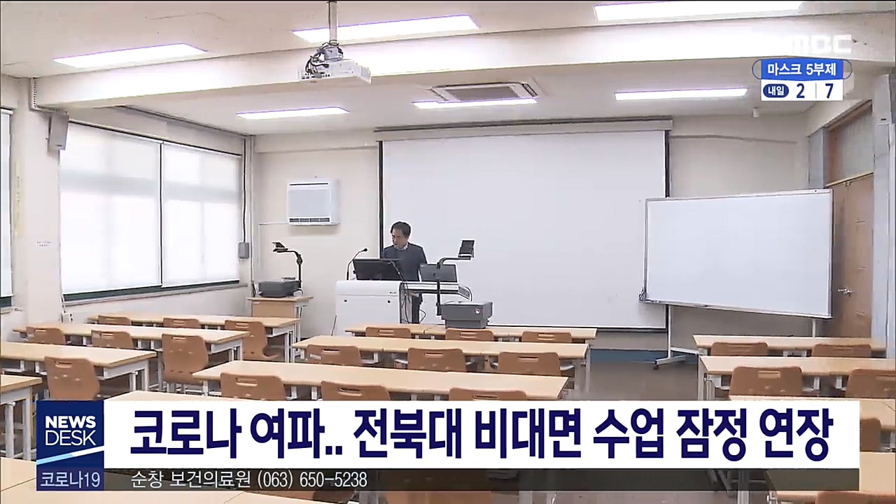 대학 비대면 수업 연장