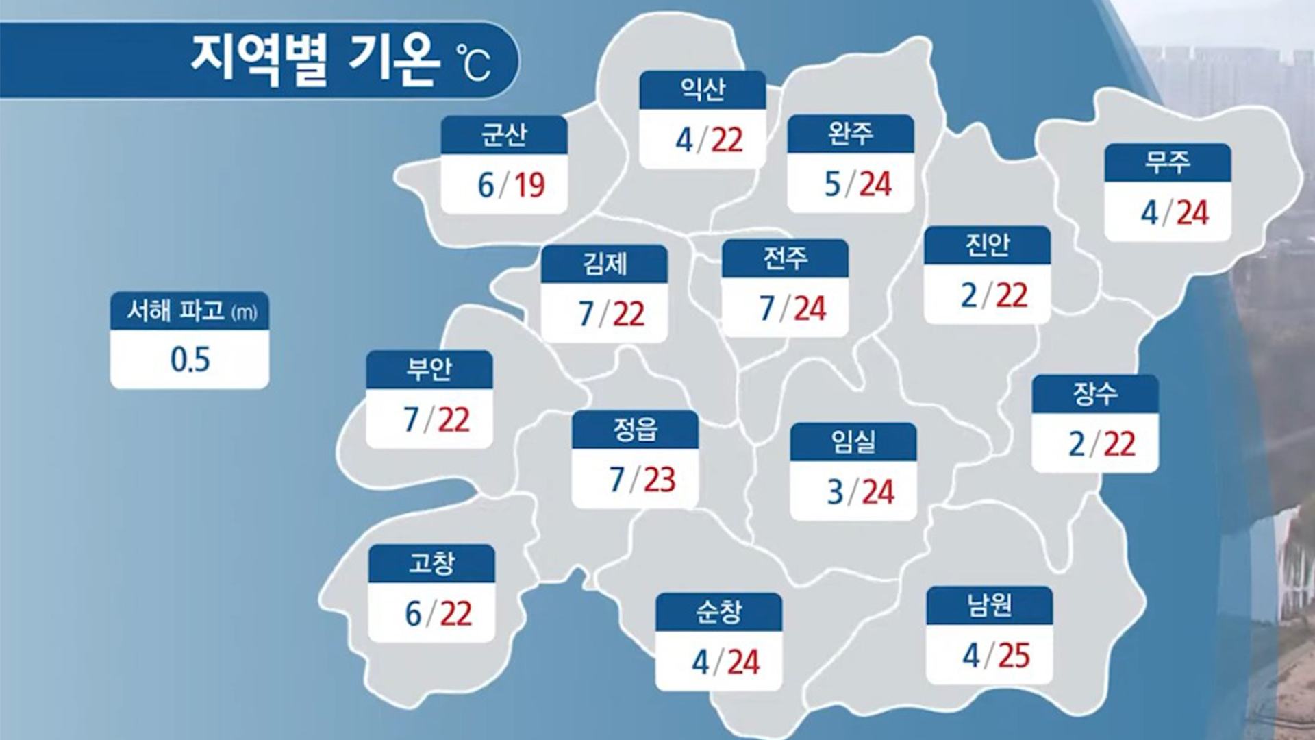 맑고 일교차 커..대기 건조 유의