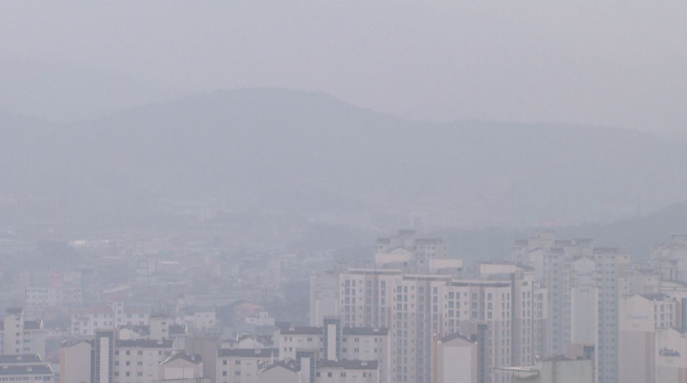 동·남부 건조특보 이어져.. 군산·익산 등 대기질 '나쁨'