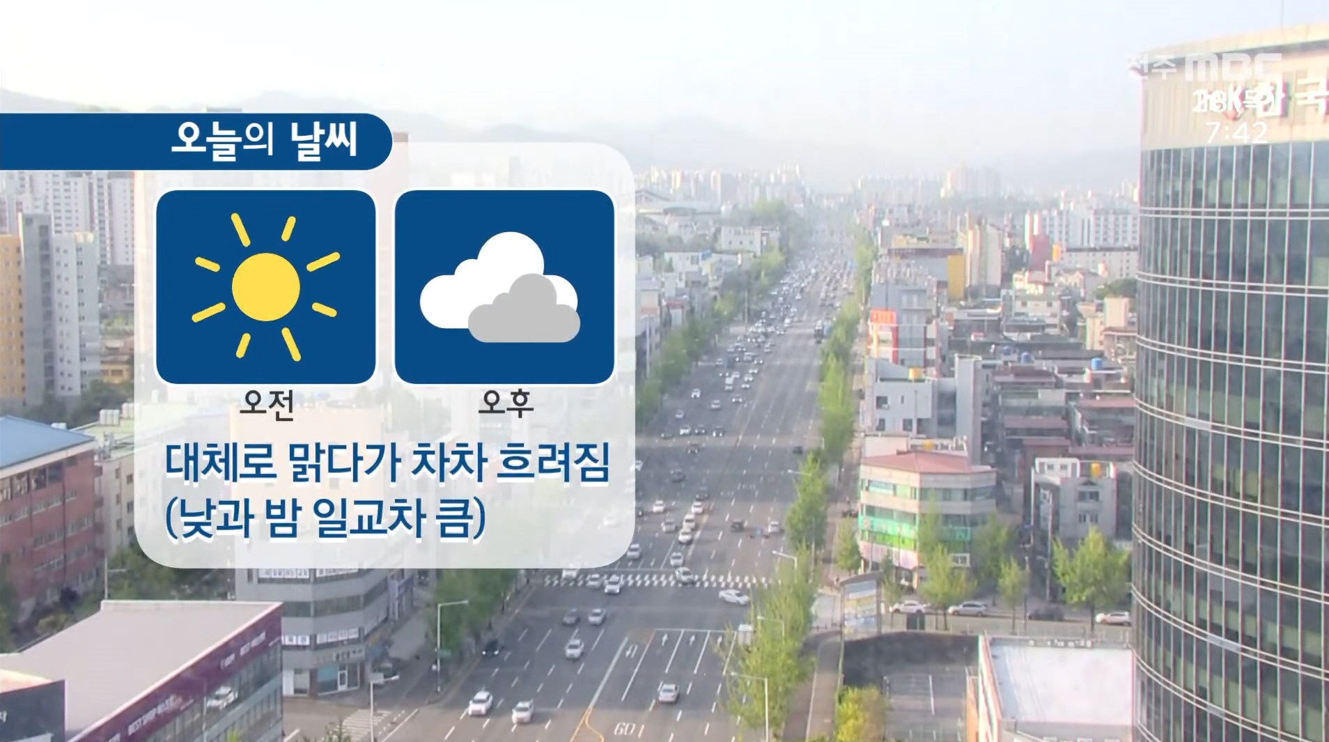 오전까지 대기질 '나쁨'.. 일교차 10도 이상