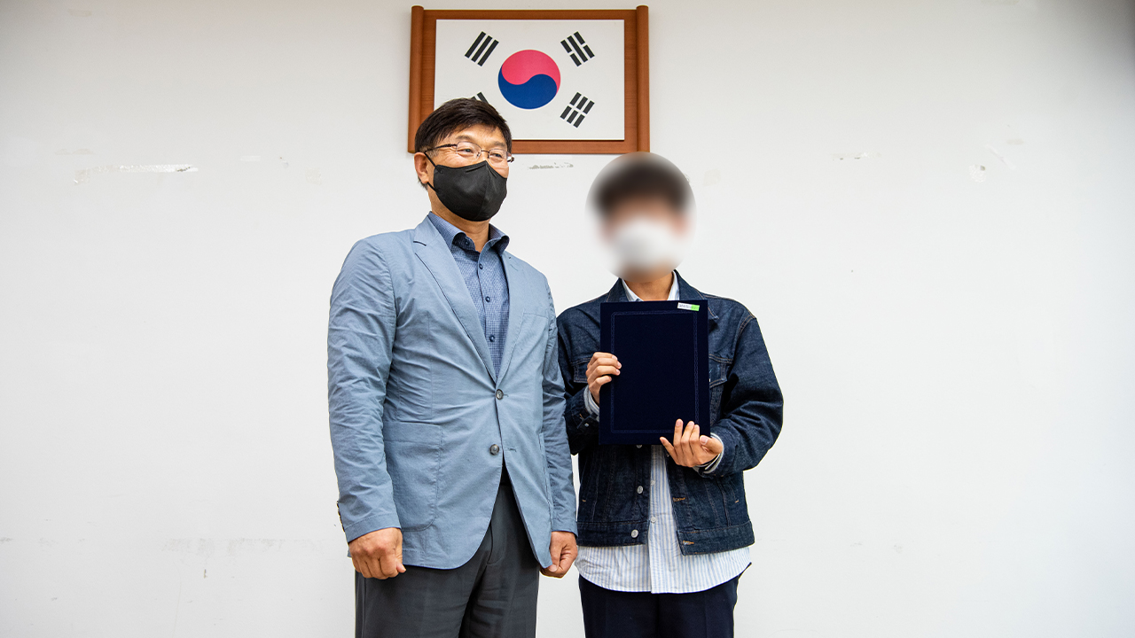 군산 대야면 주민자치위, 장학금 300만원 전달