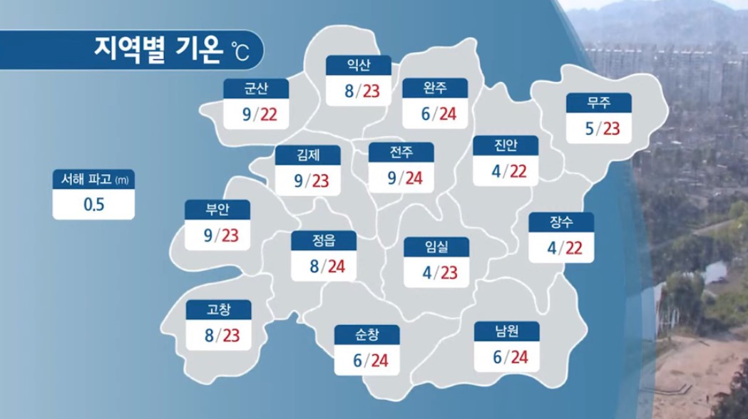 맑고 일교차 커..대기 건조해 화재 주의