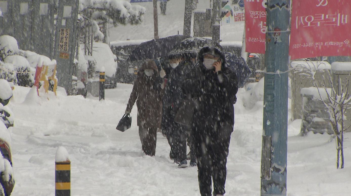 전북 전 시·군 대설예비특보.. 주말까지 최대 30cm 눈