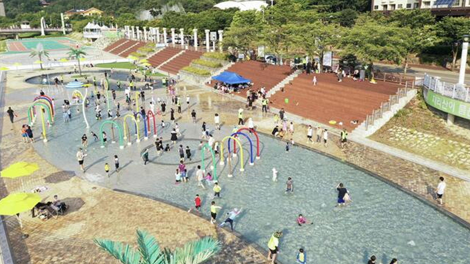 남원시 요천 물놀이장 개장…8월까지 무료 운영