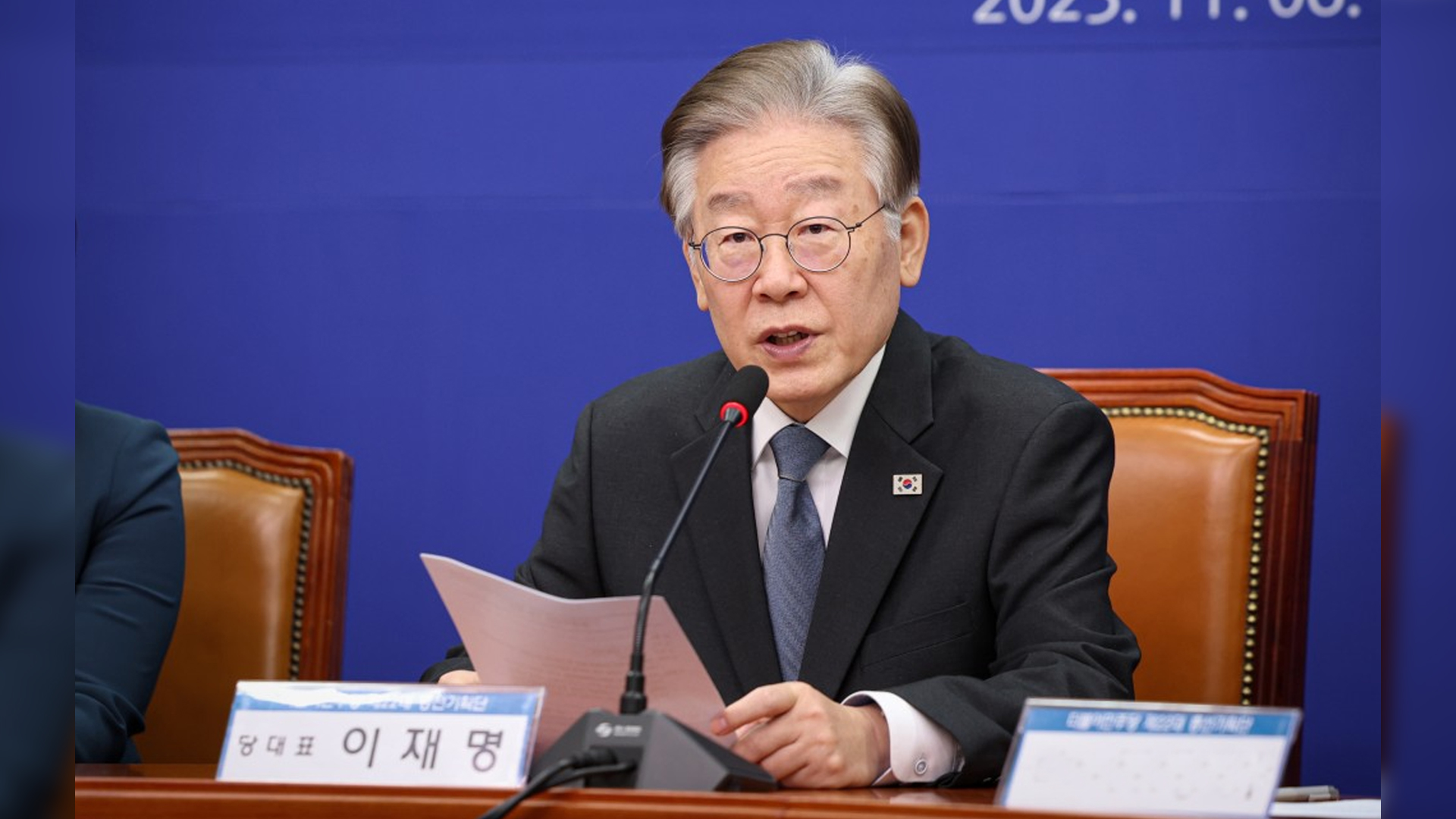 이재명 민주당 대표, 기후위기 심각..정부 여당 대응해야