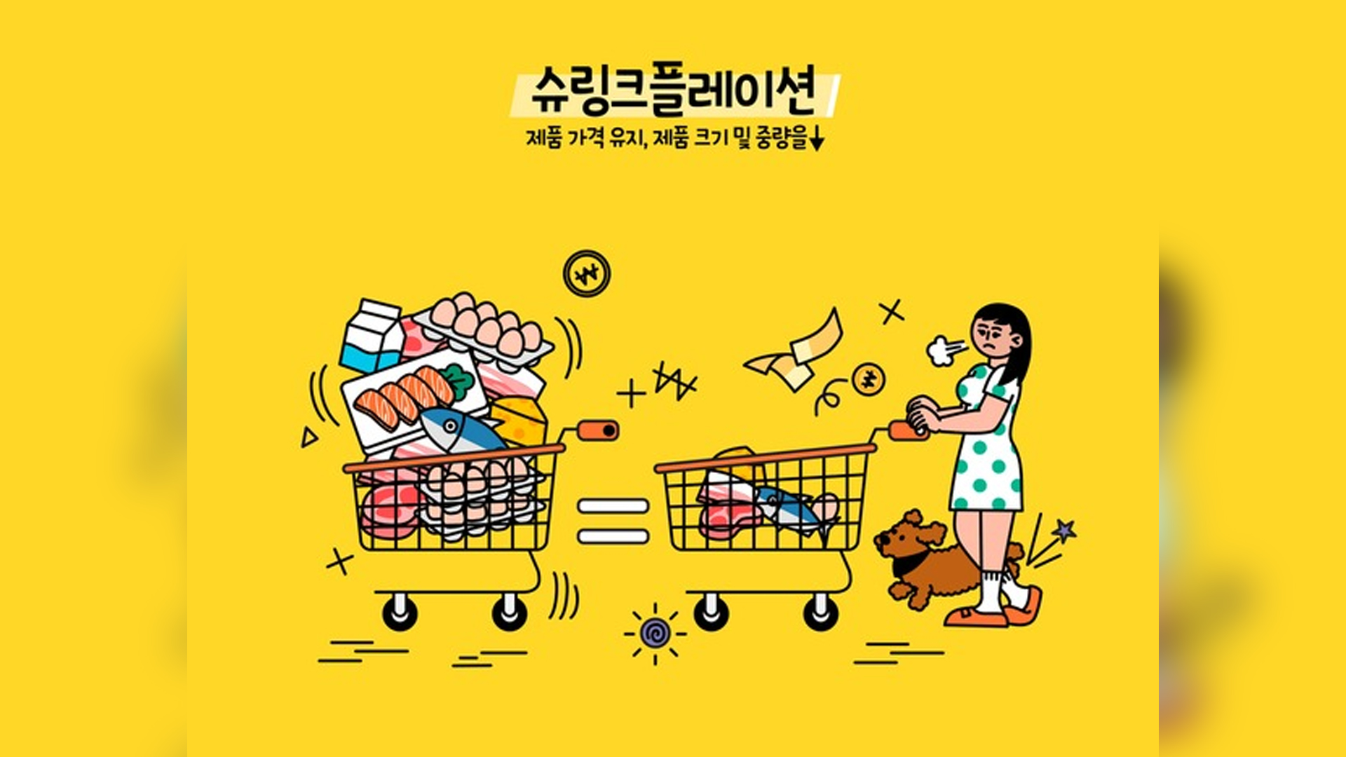 '꼼수 인상' 슈링크플레이션 실제 있었다‥1년새 37개 상품 용량 줄어