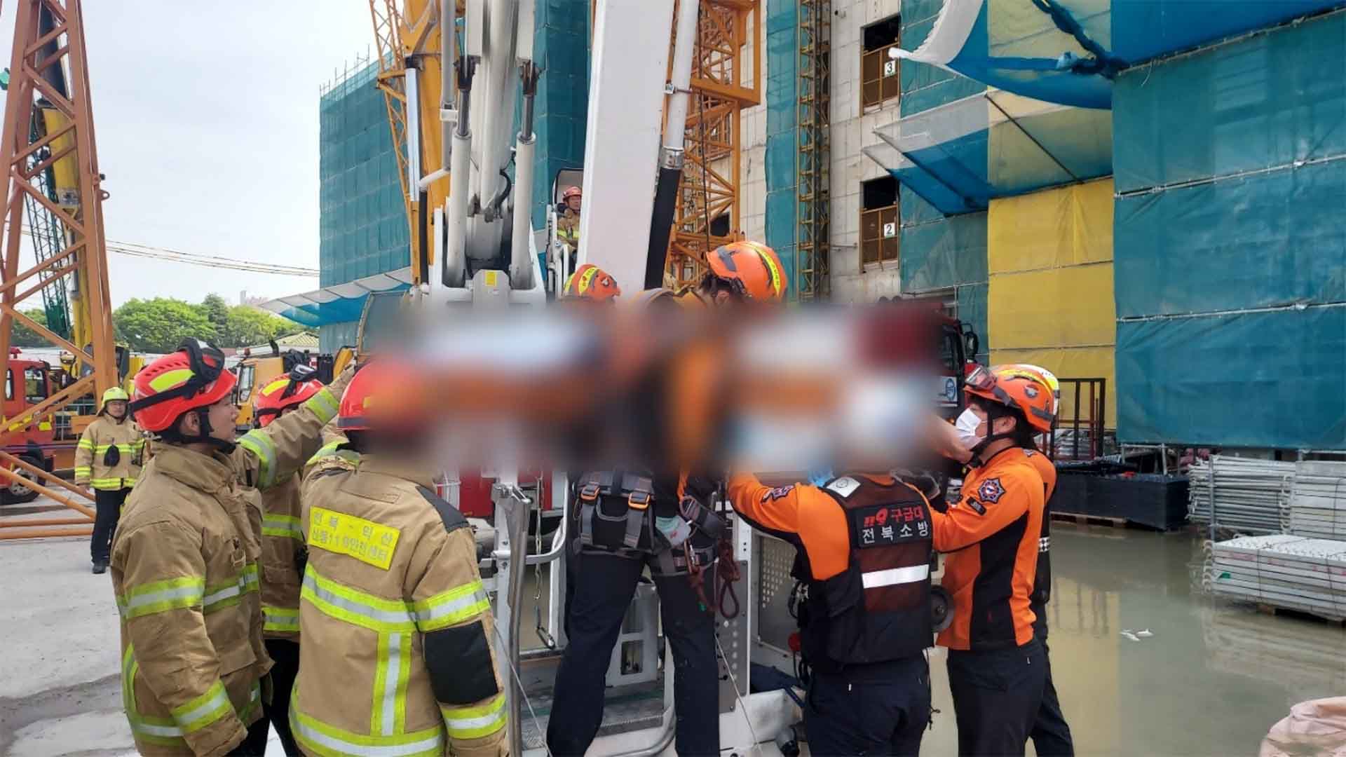 익산시청 신축 현장서 50대 노동자 숨져