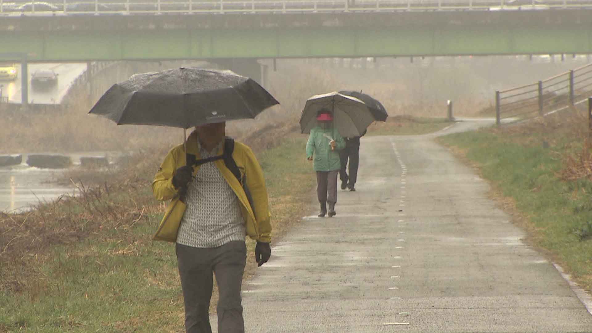 오전까지 비바람.. 어제보다 5도 낮아 쌀쌀