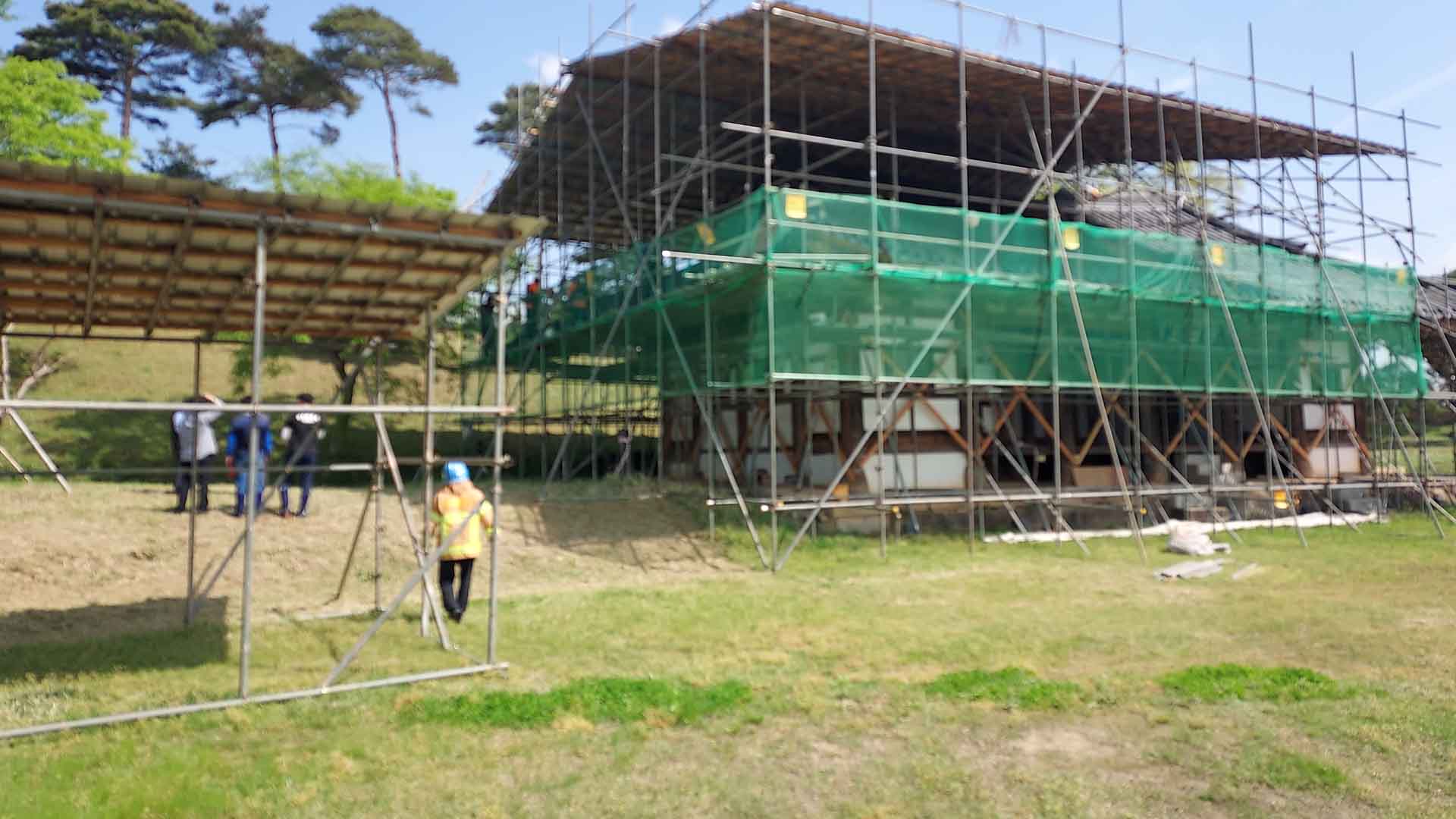 고창 무장읍성 보수 현장서 60대 노동자 끼임 사고로 숨져