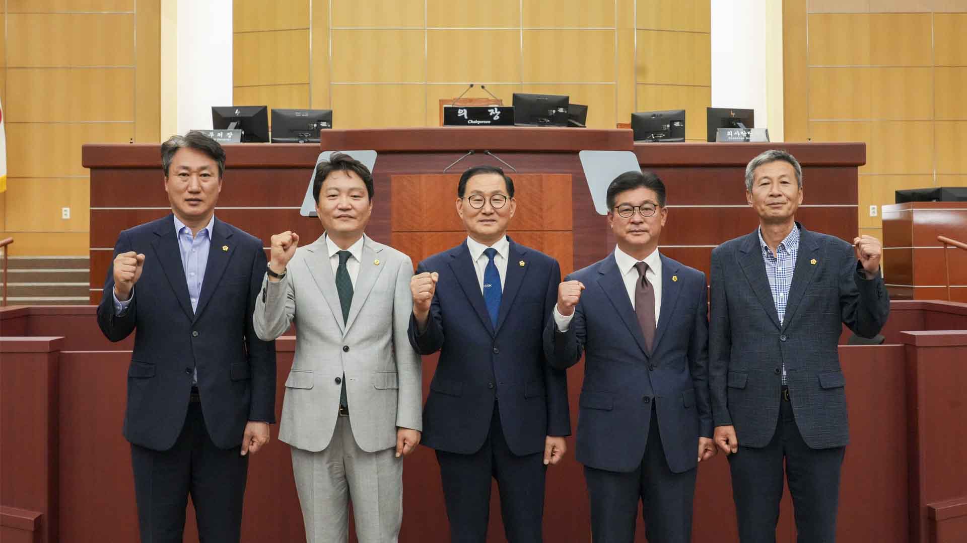 최형열 기획행정위원장 등 전북도의회 5개 상임위원장 선출