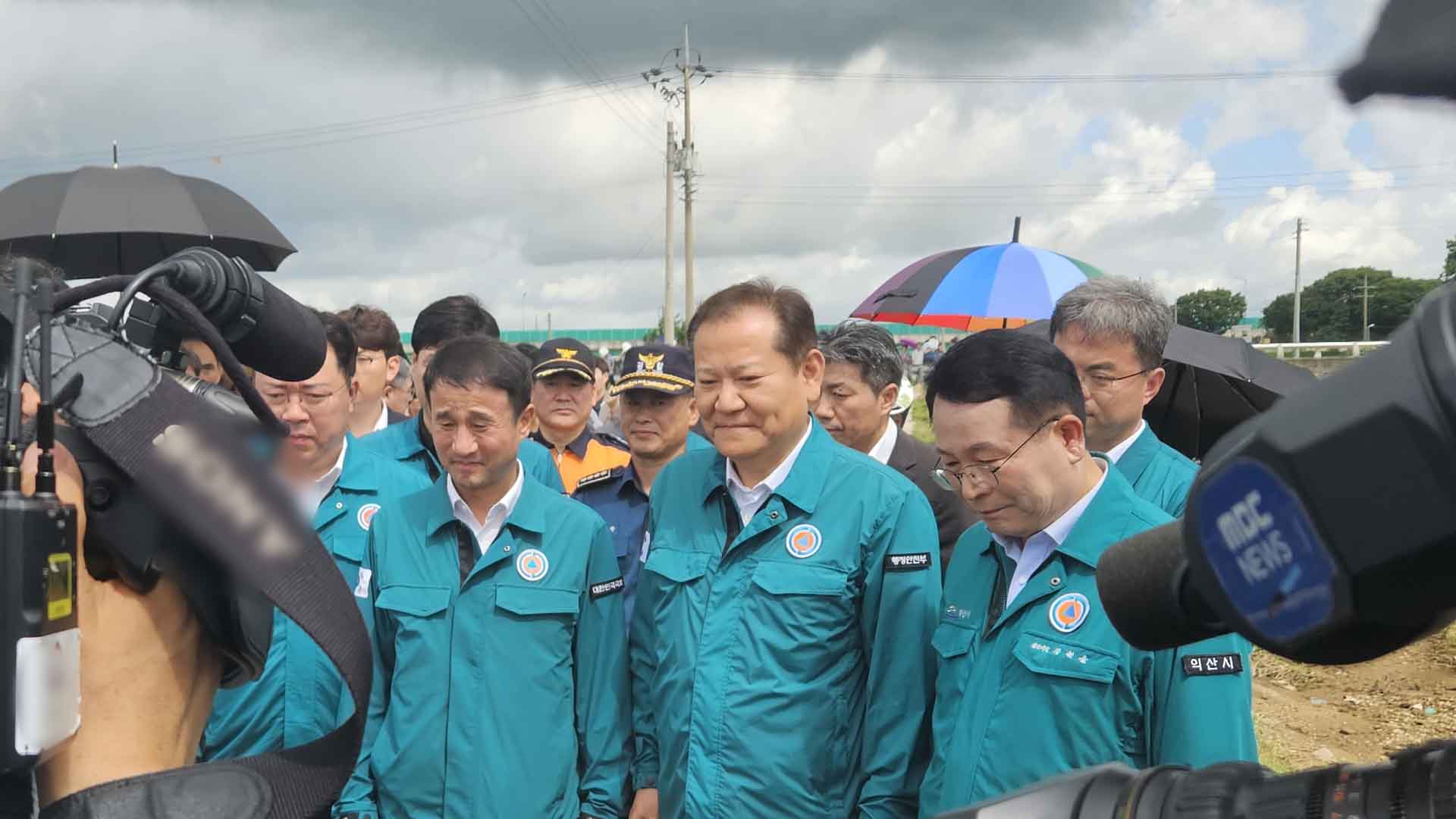 익산 방문 이상민 장관, 