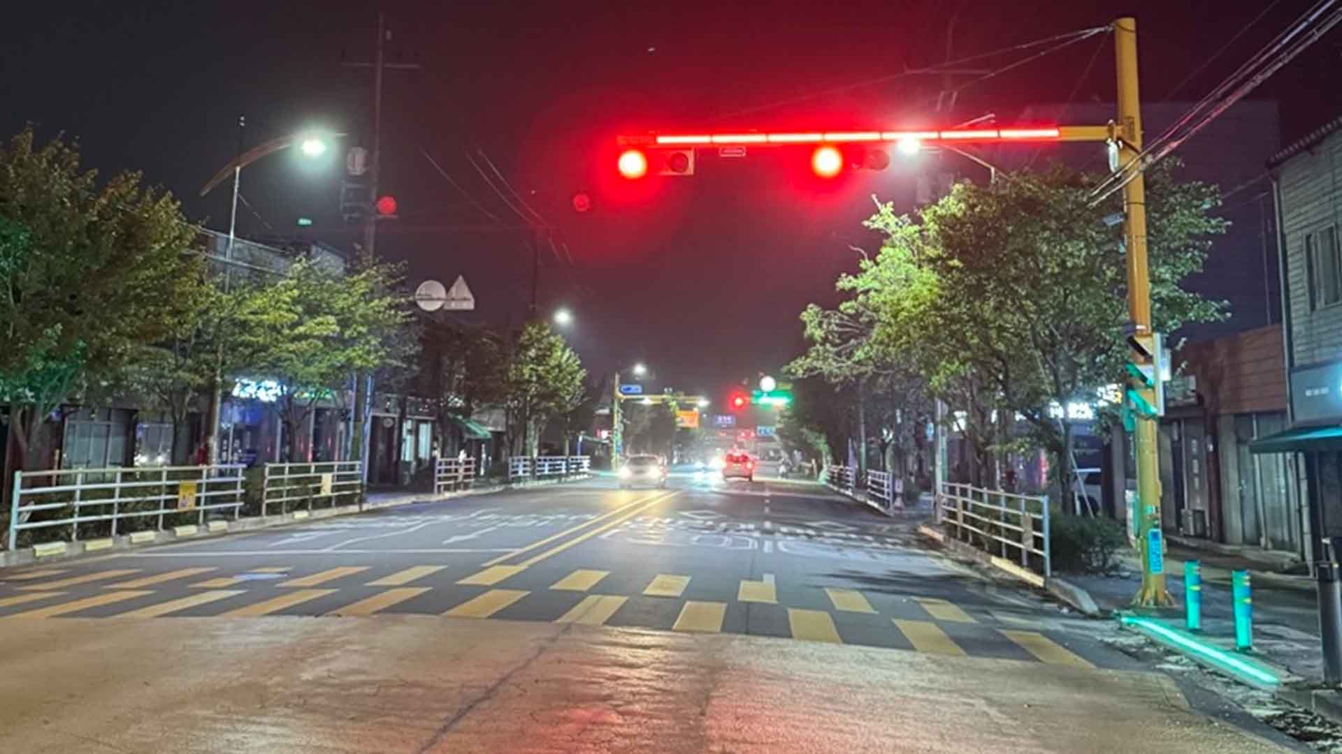 김제시, 전북 최초 차량 신호등 보조장치 설치