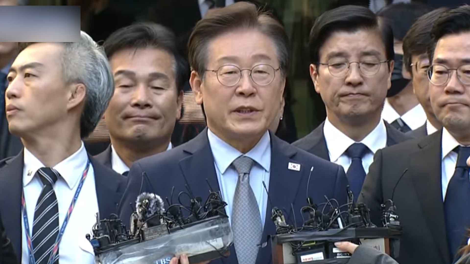 이재명, 선거법 위반 1심서 징역 1년·집행유예 2년 선고