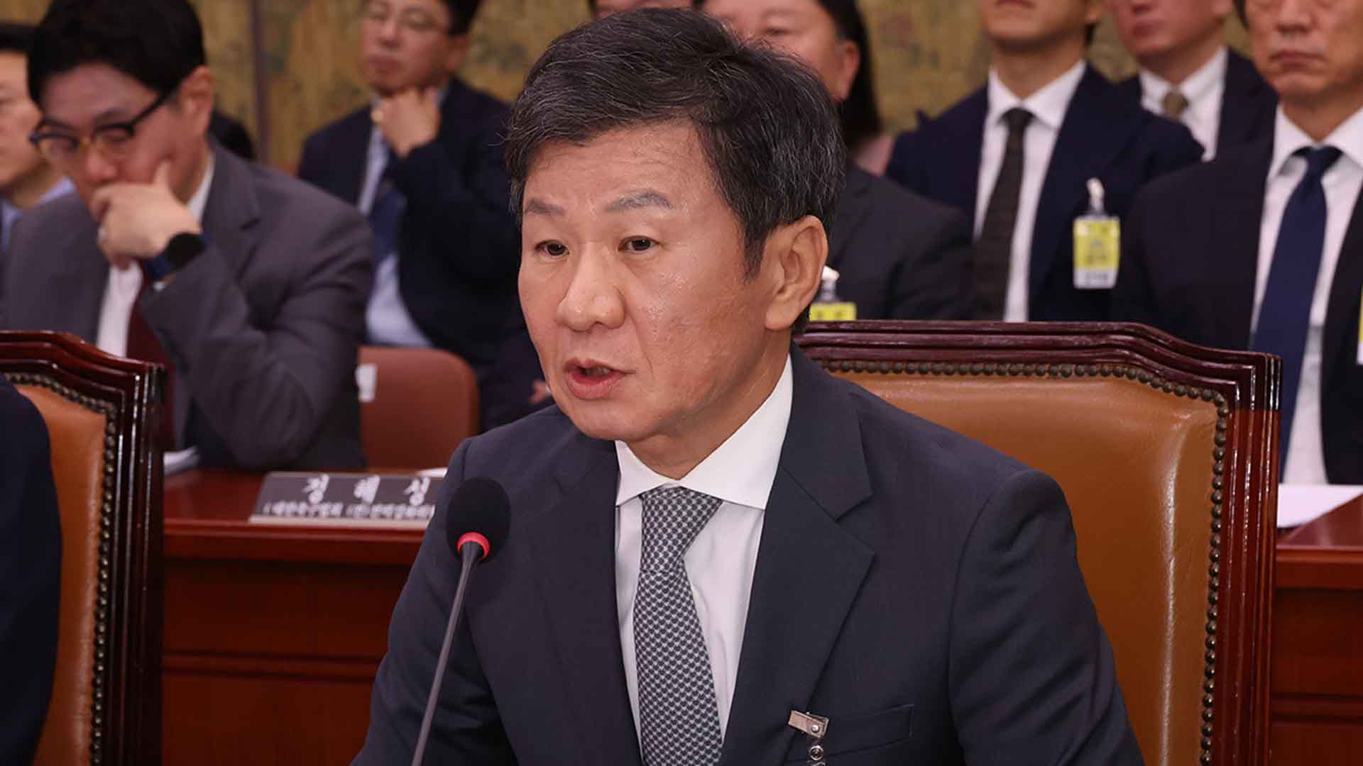 문체부, 정몽규 축구협회장 자격정지 이상 중징계 요구