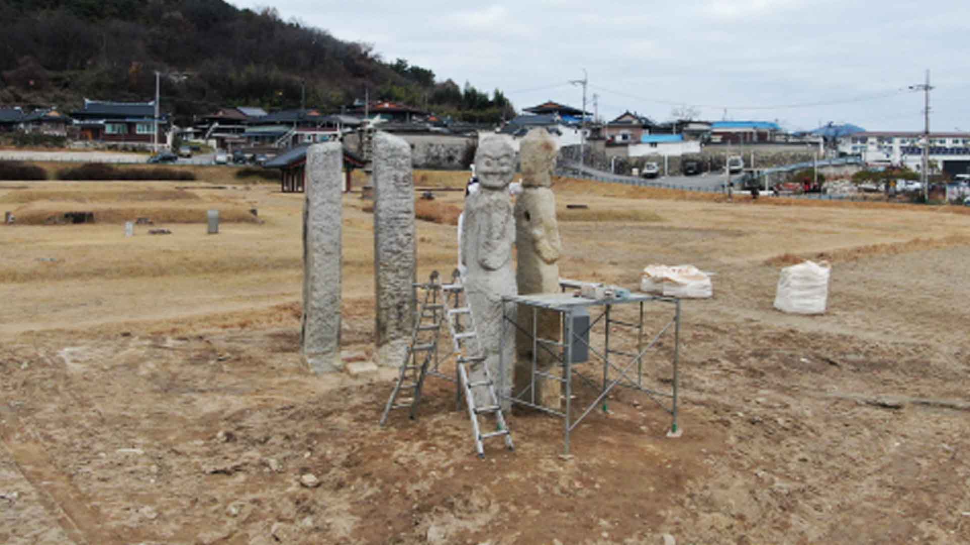 남원만복사지 사역복원 완료..
