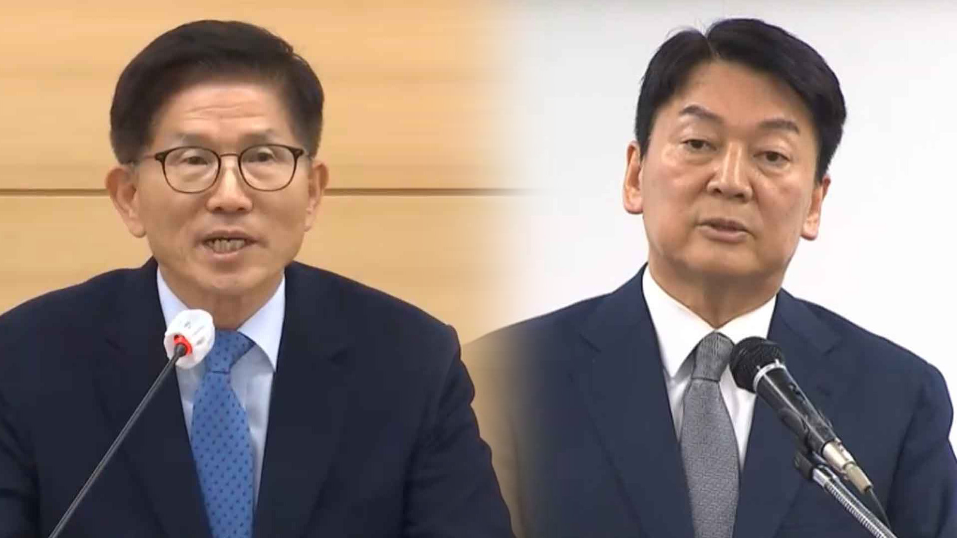김문수 “출마하겠다”.. 안철수 “이재명 넘을 사람은 내가 유일”