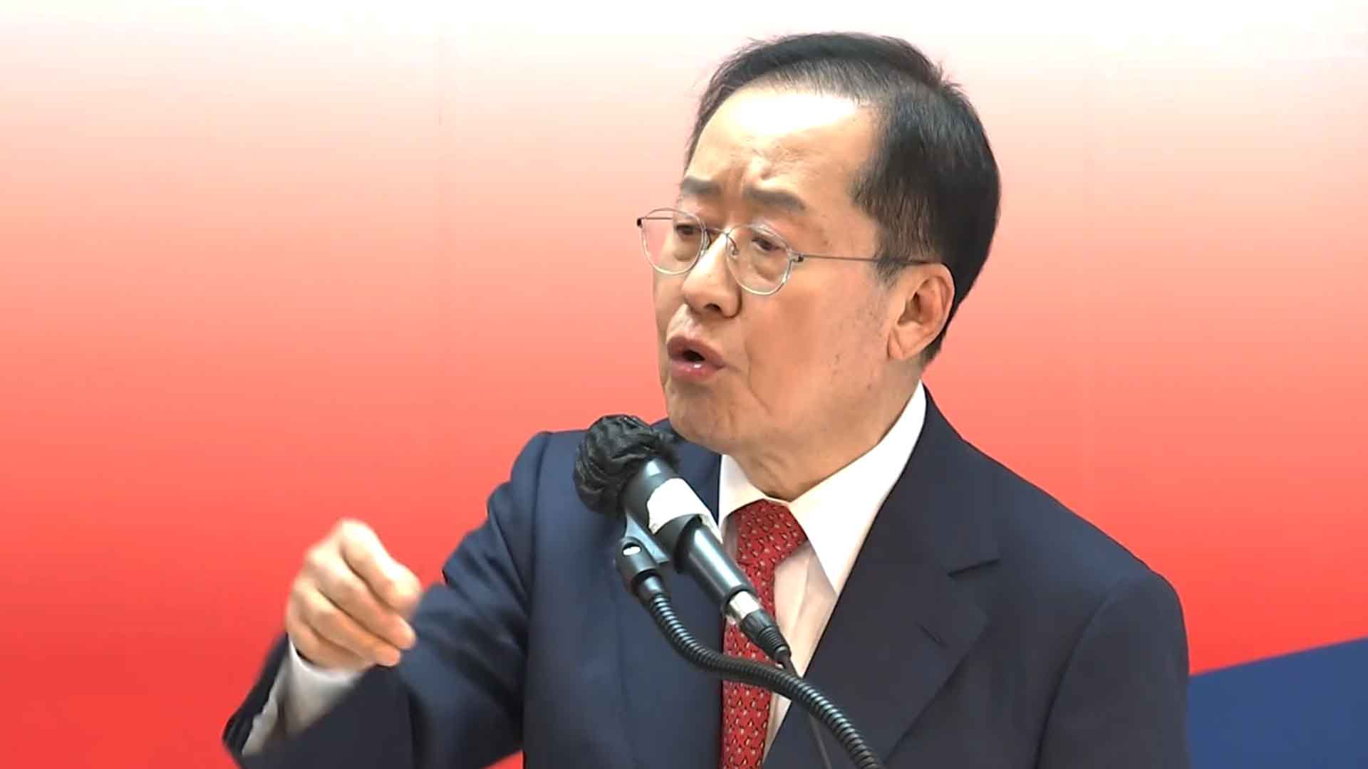 홍준표 “최종 후보 되면, 한덕수와 국민경선 통해 단일화”