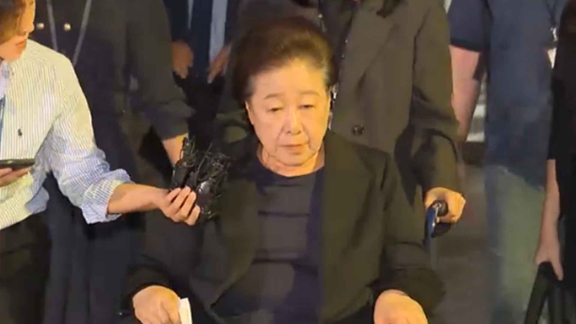 법원, 한학자 통일교 총재 구속영장 발부..