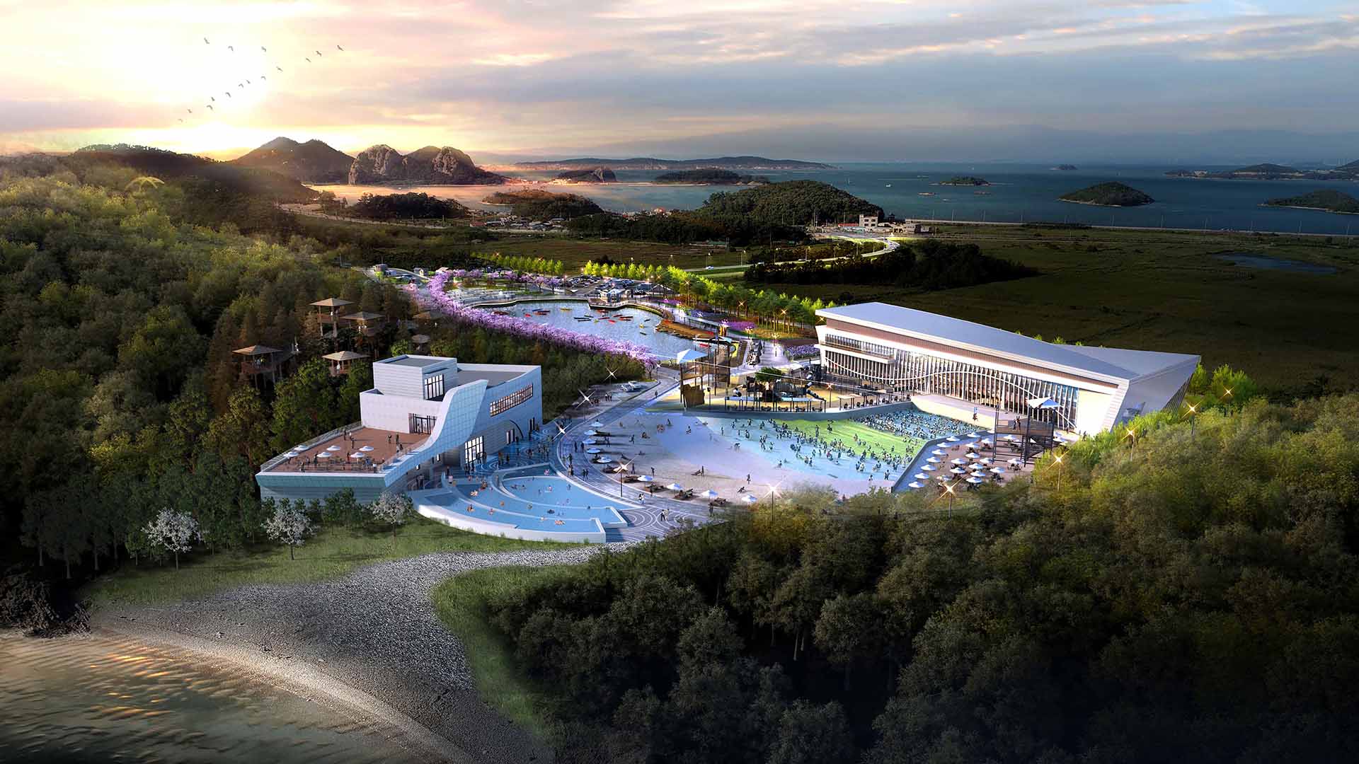 군산 해양레저단지 '오션팔레트' 7월 개장 전 점검