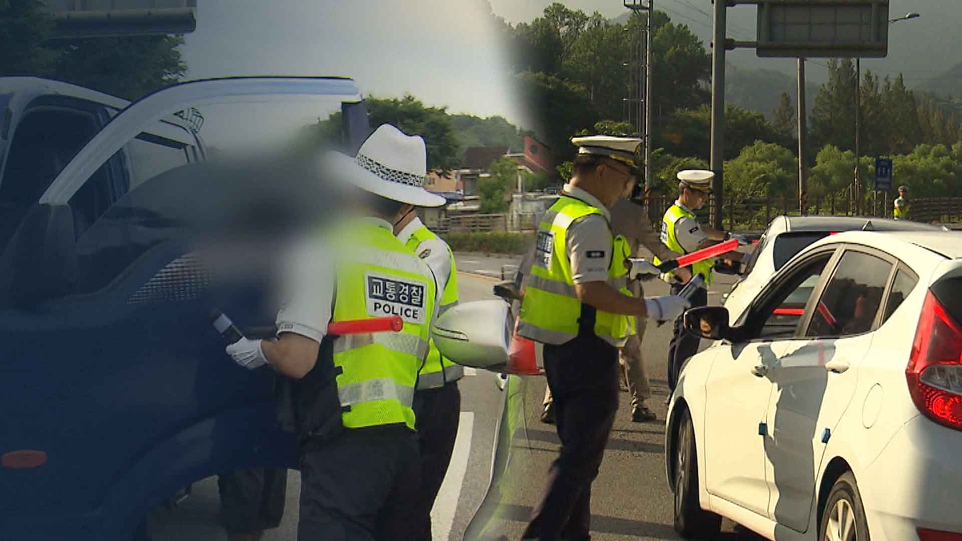 아침부터 해롱해롱.. 술 먹고 음주운전 출근 여전