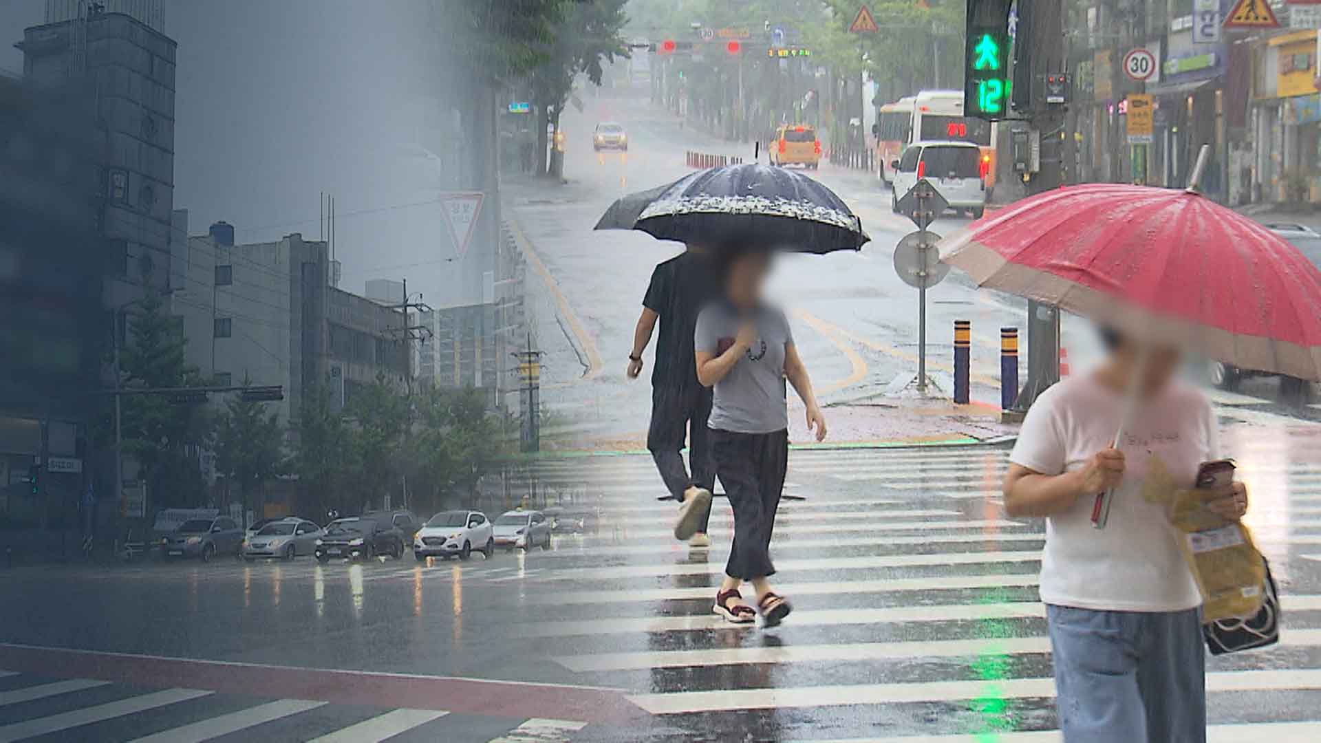 당분간 무더위 속 장맛비.. 매일 5~40mm