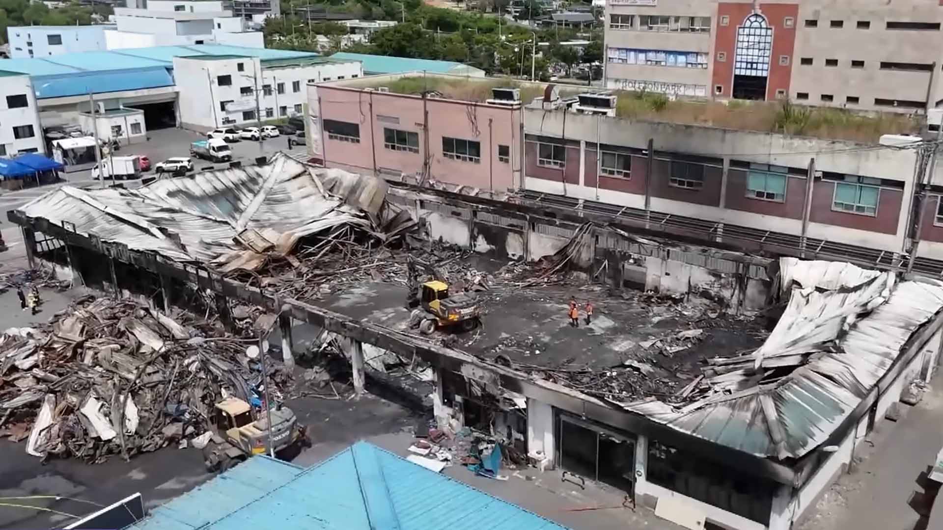 전주시, '농수산물도매시장 화재' 복구 계획 추진