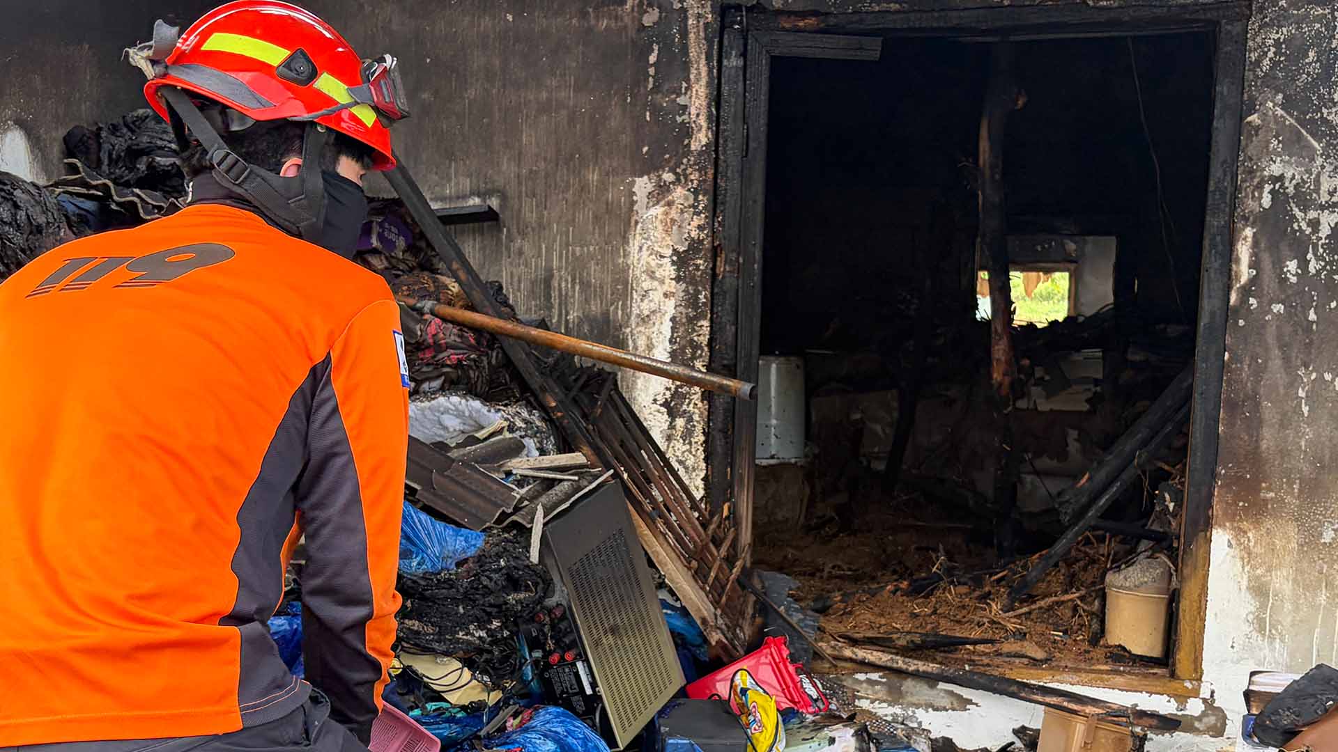 부안 단독주택 전소.. 900만 원 재산피해