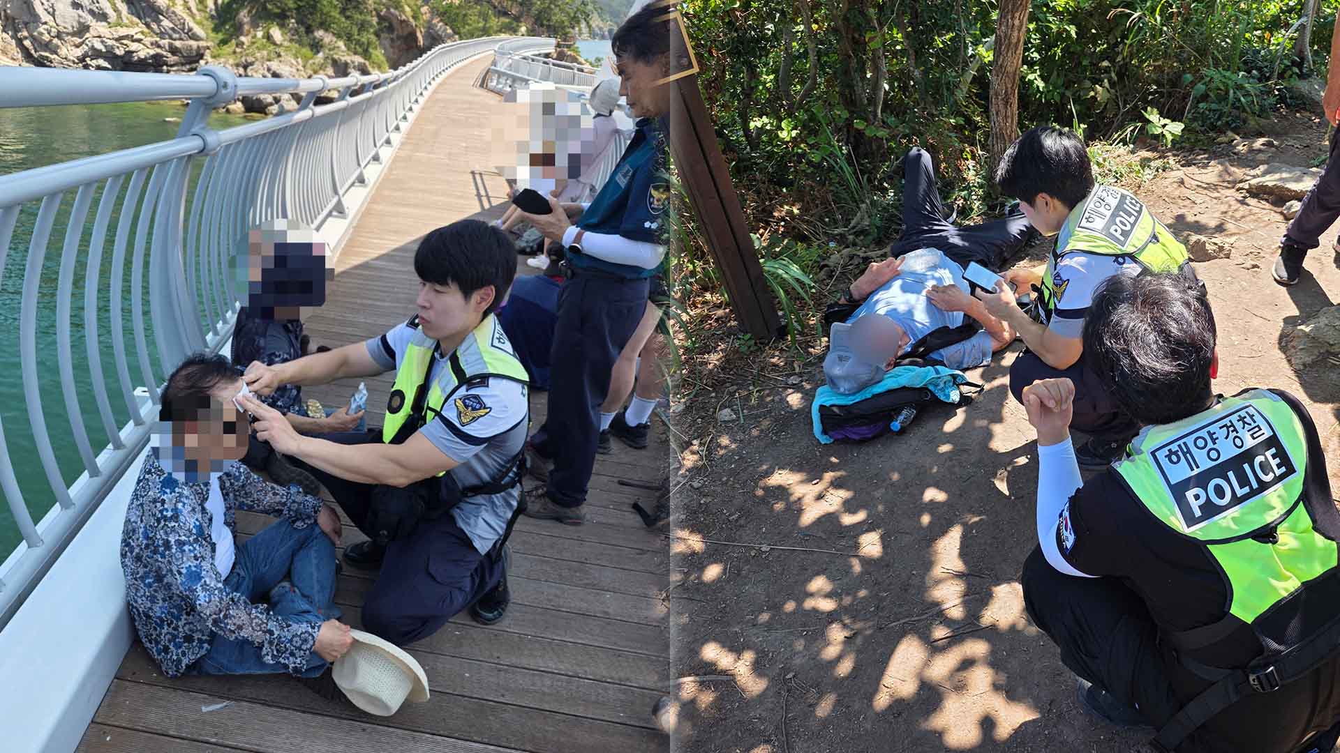 이틀새 고군산 섬잇길에서 온열질환자 7명 이송