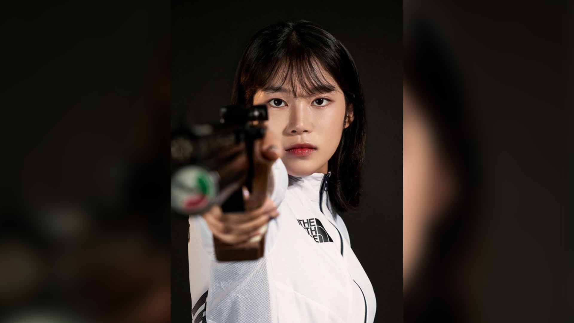 추가은, 여자 10m 공기권총 금메달.. 한국 사격 첫 금메달
