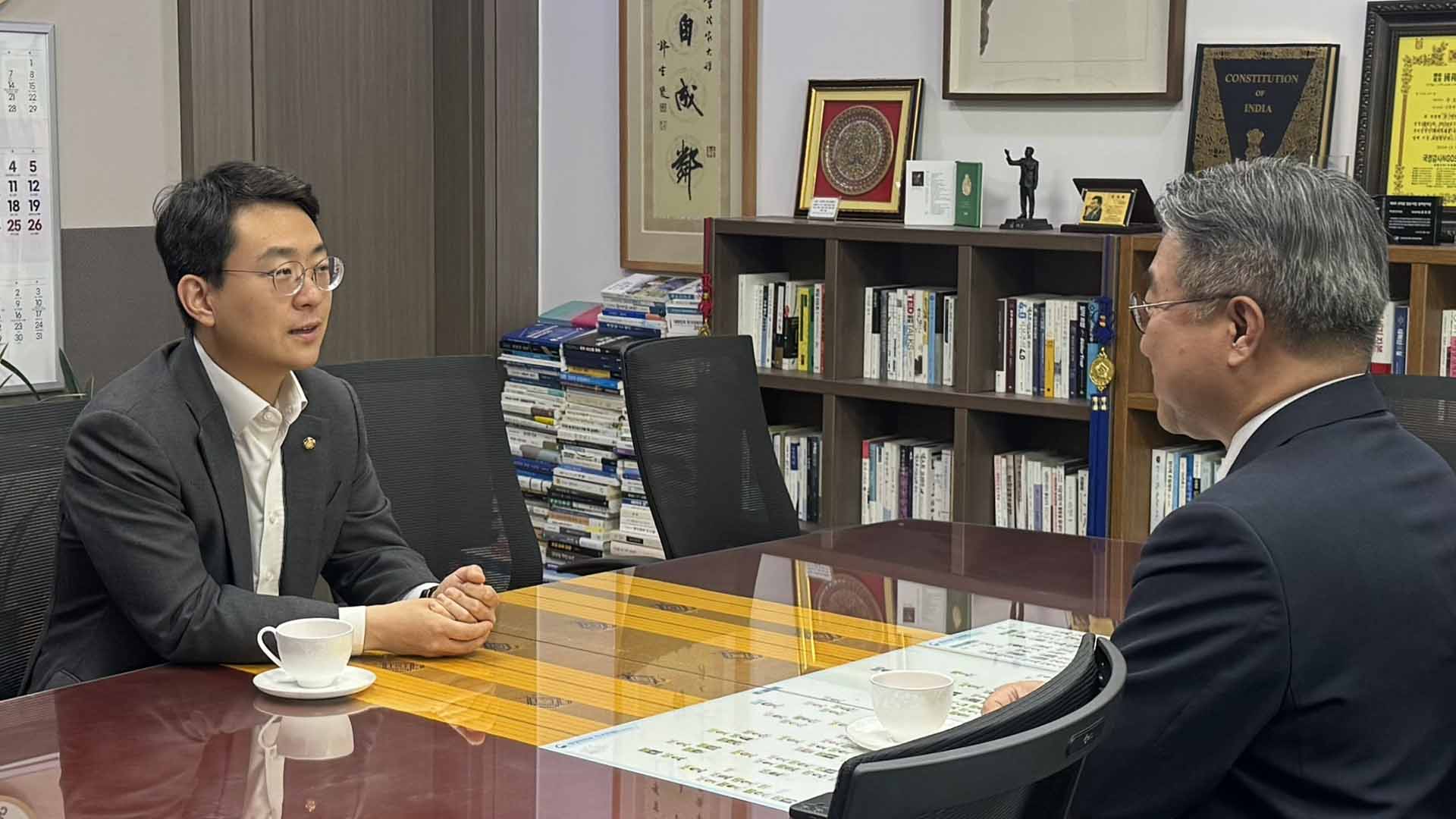 박지원 의원, 윤호중 행안부 장관에게 관할권 결정 유감 표명