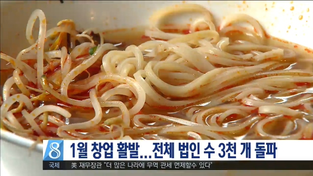 1월 창업 활발...전체 법인 수 3천개 돌파