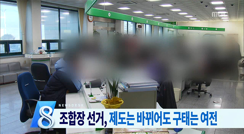 조합장 선거 '불법 여전'